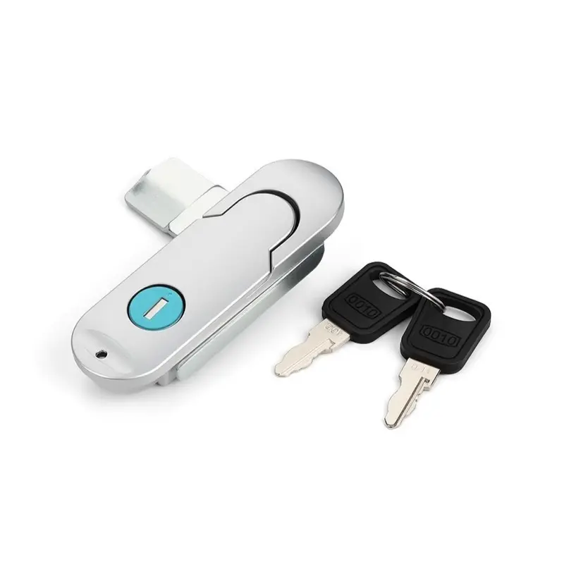 साना विद्युतीय बक्सहरूको लागि फ्ल्याट लक