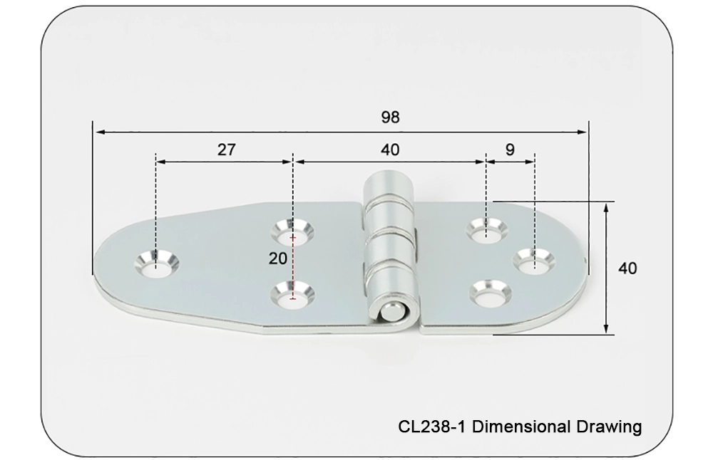 Mechanical Equipment Cabinet Hinge